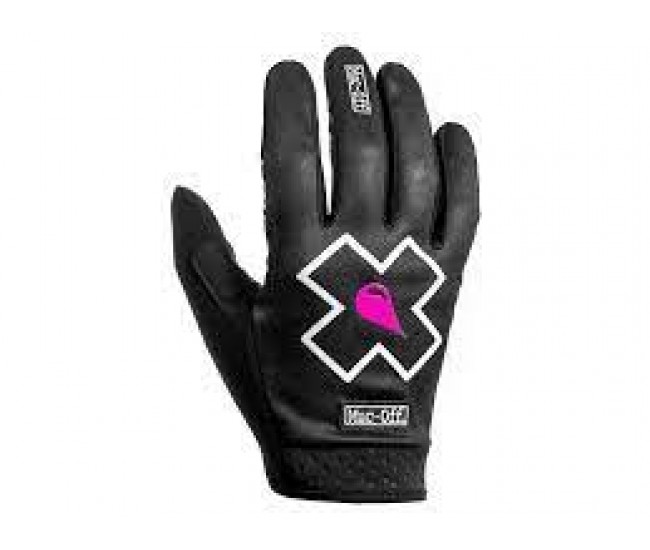 MUC-OFF RIDE GLOVES BLACK LARGE
